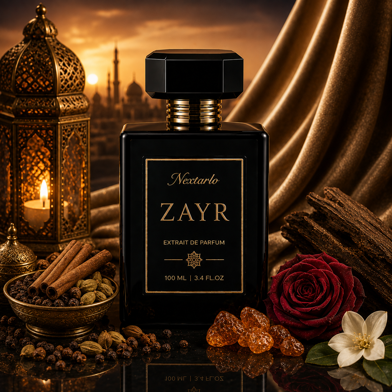 ZAYR – Luxury Spiced Oud Extrait de Parfum
